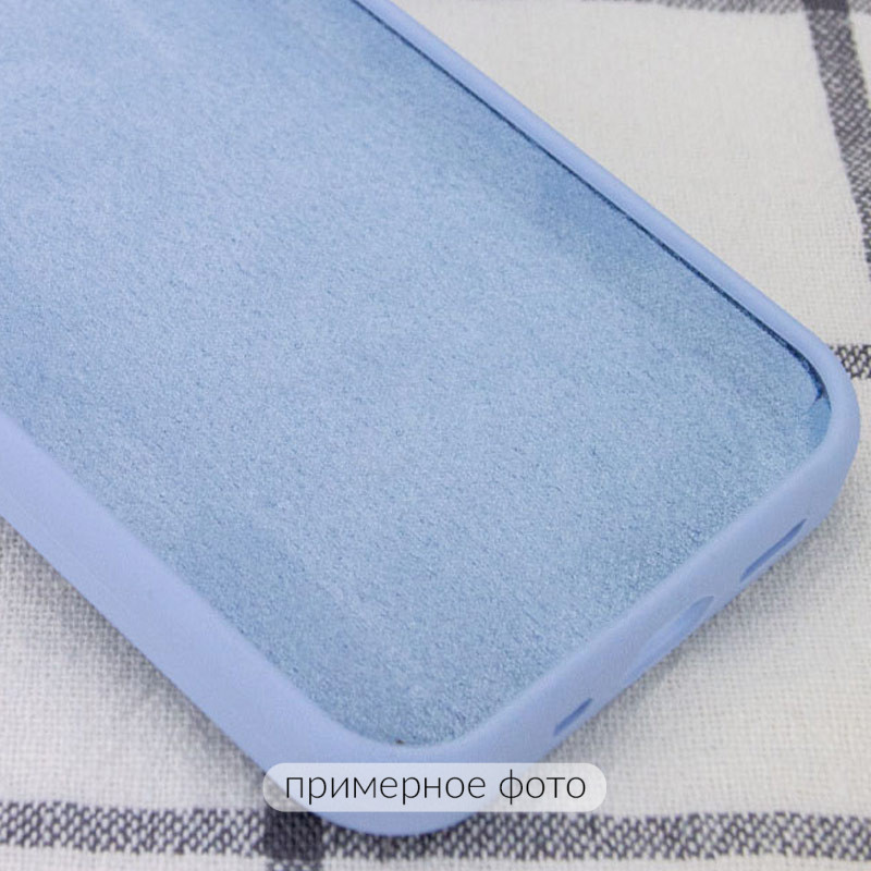 Фото Чехол Silicone Case Full Protective (AA) NO LOGO для Apple iPhone 16 Plus (6.7") (Голубой / Lilac Blue) в магазине vchehle.ua