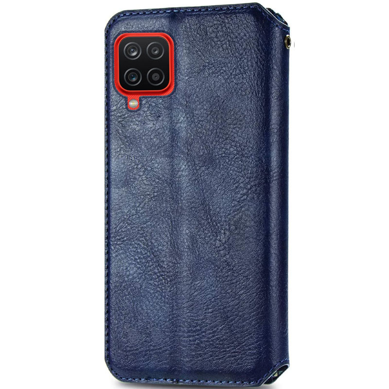 Фото Кожаный чехол-книжка GETMAN Cubic (PU) для Samsung Galaxy M33 5G (Синий) на vchehle.ua