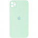 Чохол Silicone Case Square Full Camera Protective (AA) на Apple iPhone 11 Pro (5.8") (Бірюзовий / Light Turquoise)