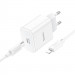 МЗП Hoco C76A Pro Majestic PD30W (1USB-C) + кабель Type-C to Lightning