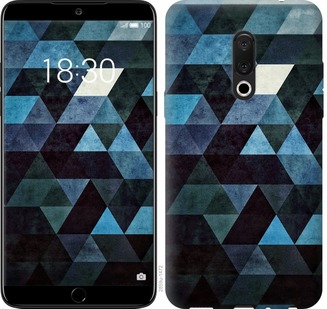 

Чехол Треугольники для Meizu 15 671721