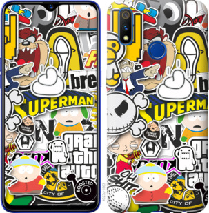 

Чохол Popular logos на Realme 3 Pro 917209
