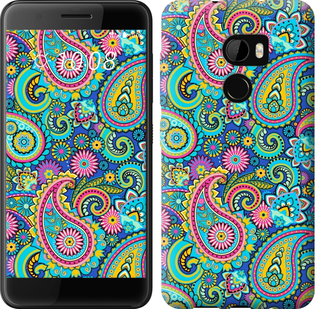 

Чехол индийский огурец для HTC One X10 595158