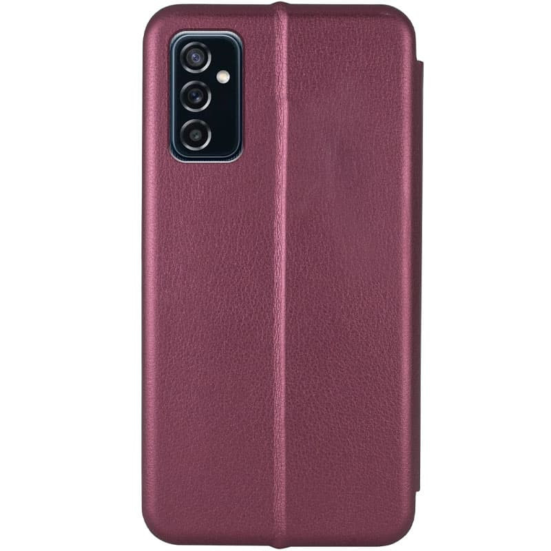 Фото Кожаный чехол (книжка) Classy для Samsung Galaxy A04s (Бордовый) на vchehle.ua