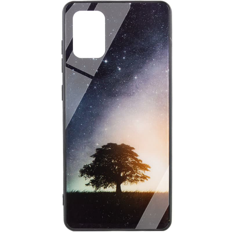 TPU+Glass чохол Diversity на Samsung Galaxy A52 4G / A52 5G / A52s (Tree)