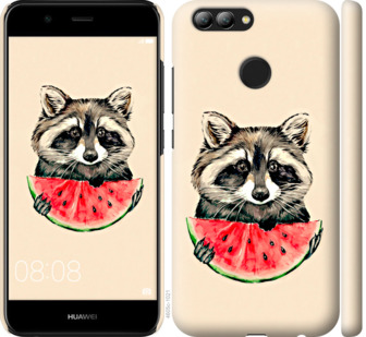 

Чохол Єнотик з кавуном на Huawei Nova 2 799924