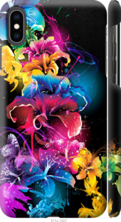 

Чехол Абстрактные цветы для iPhone XS Max 982622