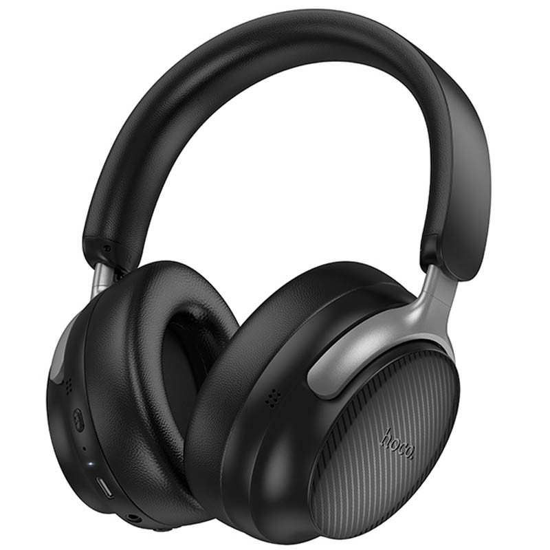 Фото Накладные беспроводные наушники Hoco W53 Plus Tone ANC (Classic Black) на vchehle.ua