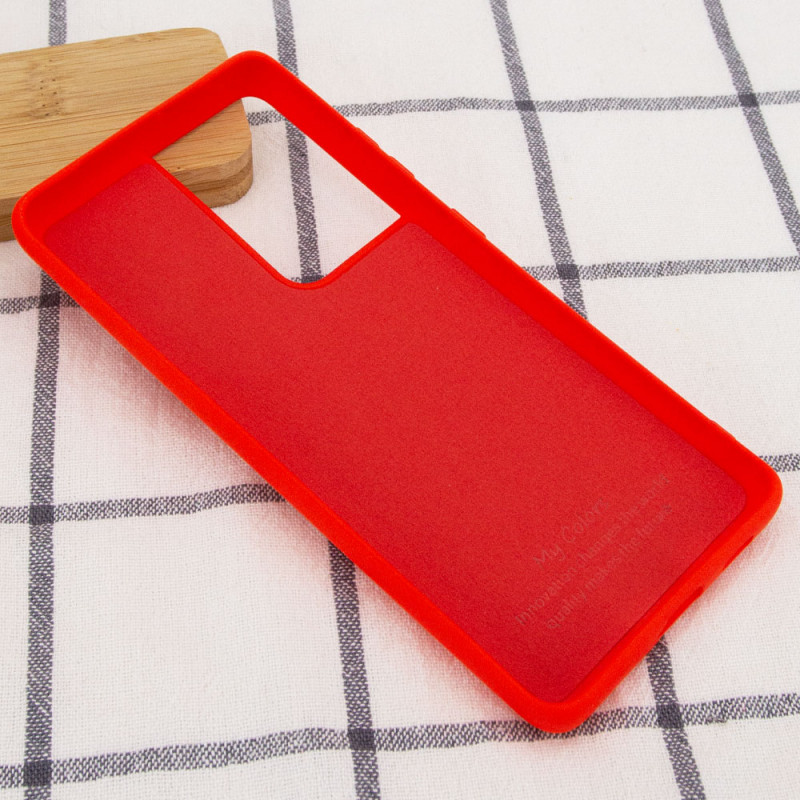 Фото Уценка Чехол Silicone Cover Full without Logo (A) для Samsung Galaxy S21 Ultra (Дефект упаковки / Красный / Red) в магазине vchehle.ua