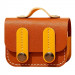 Кожаный футляр Briefcase для наушников AirPods Pro (Brown / Yellow)