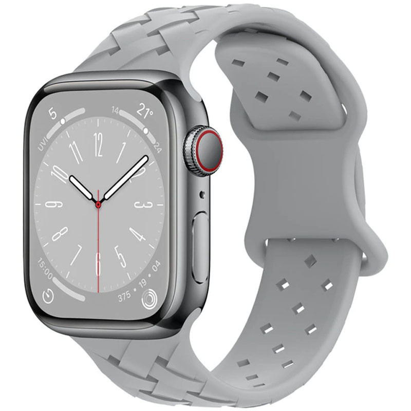 Ремешок Hoco WA16 Flexible series Apple watch (42/44/45/49mm) (Gray)