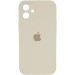 Чехол Silicone Case Square Full Camera Protective (AA) для Apple iPhone 11 (6.1") (Бежевый / Antigue White)