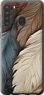 

Чехол Листья в стиле бохо для Samsung Galaxy A21 1628865