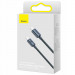 Дата кабель Baseus Crystal Shine Series Type-C to Type-C 100W (2m) (CAJY00070) (Black) в магазині vchehle.ua