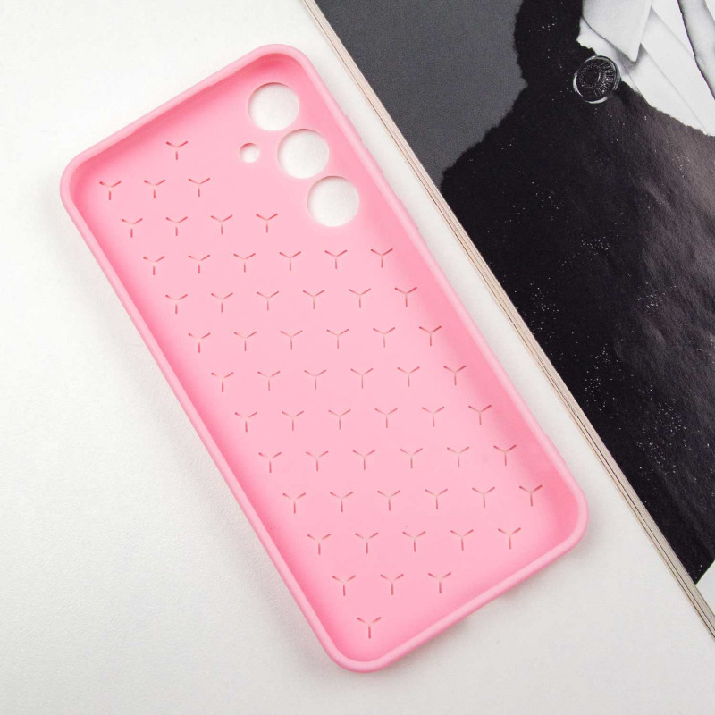 Фото Чехол TPU Honeycomb для Samsung Galaxy A55 (Розовый / Light pink) в магазине vchehle.ua