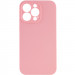 Чохол Silicone Case Full Camera Protective (AA) NO LOGO на Apple iPhone 13 Pro (6.1") (Рожевий / Light pink)