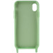 Фото Чехол Cord case c длинным цветным ремешком для Apple iPhone XR (6.1") (Зеленый / Pistachio) в магазине vchehle.ua