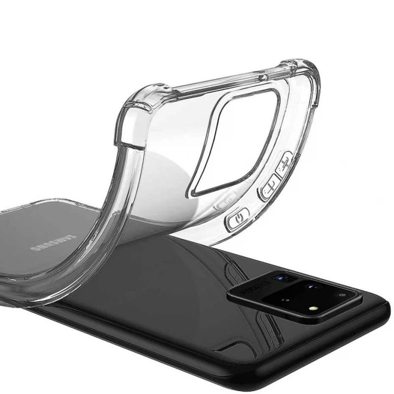 Купити TPU чохол Epic Ease з посиленими кутами на Samsung Galaxy S20 Ultra (Прозорий (прозорий)) на vchehle.ua