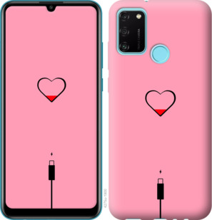 

Чехол Подзарядка сердца1 для Huawei Honor 9A 919928