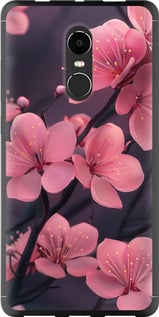 Чехол Пурпурная сакура для Xiaomi Redmi Note 4X