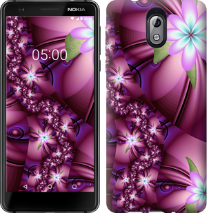 

Чохол Цветочная мозаика для Nokia 3.1 668759