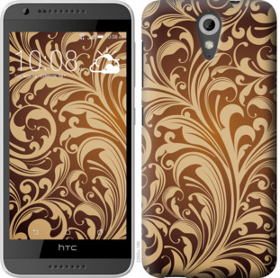 

Чехол Растительный узор для HTC Desire 620G 924402