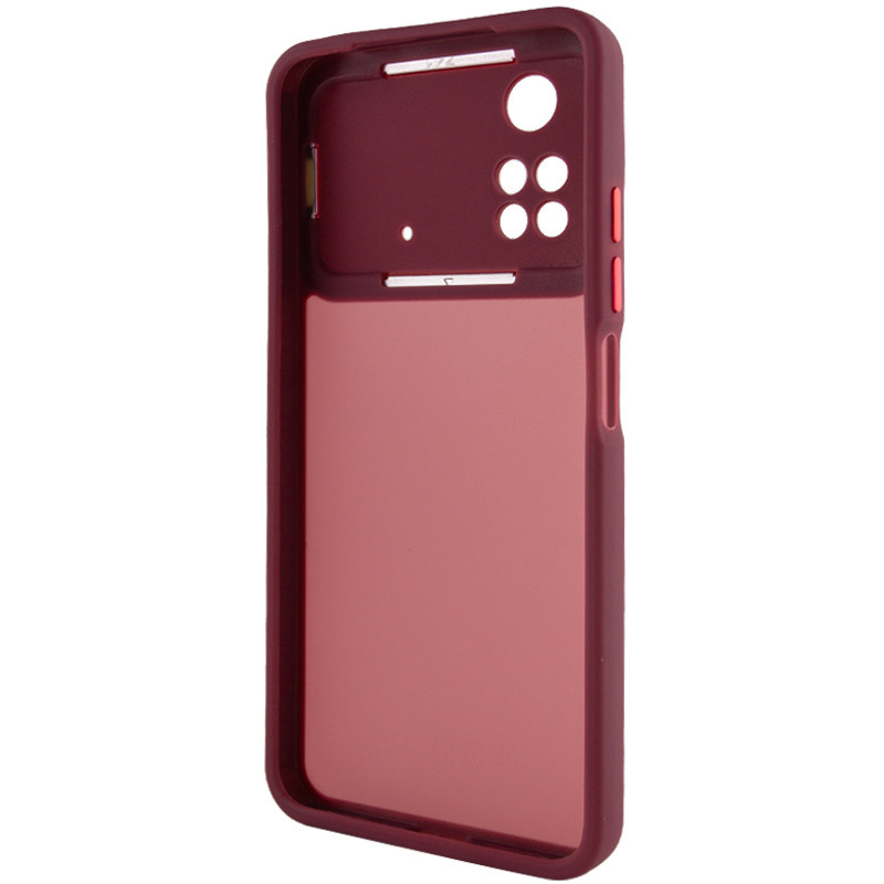 Фото TPU+PC чохол Accent на Xiaomi Poco M4 Pro 4G (Magenta) в маназині vchehle.ua