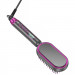 Расческа-выпрямитель Hoco HP44 Electric straightening hair comb with digital display (Rose Red) в магазине vchehle.ua
