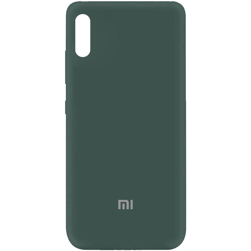 

Чохол Silicone Cover My Color Full Protective (A) на Xiaomi Redmi 9A (Зелений / Pine green) 926353