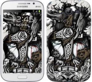 Чохол Тату Вікінг на Samsung Galaxy Grand I9082