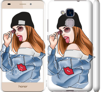 

Чехол Девушка v3 для Huawei Honor 5C 843137