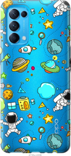 

Чехол Космос для Oppo Reno5 1573355