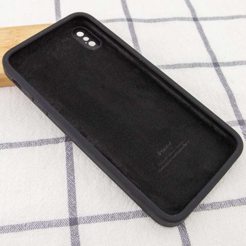 Фото Чохол Silicone Case Square Full Camera Protective (AA) для Apple iPhone X / XS (5.8") на vchehle.ua
