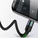 Купить Дата кабель Usams US-SJ410 U26 3in1 USB to Combo 2A (0.35m) (Черный) на vchehle.ua