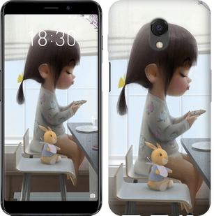 

Чохол Мила дівчинка з зайчиком на Meizu M6s 636640