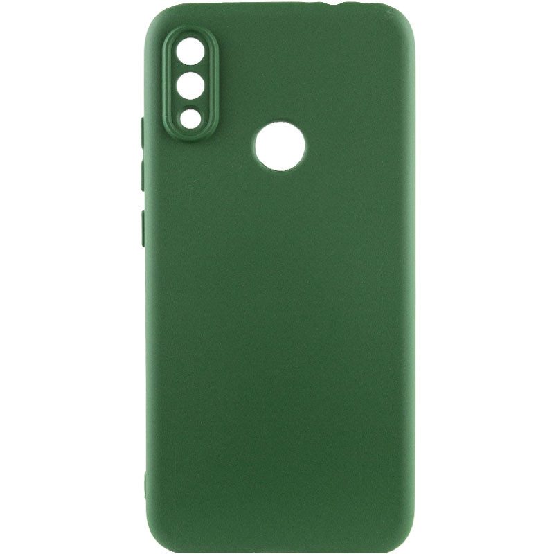 Чехол TPU GETMAN Liquid Silk Full Camera для Xiaomi Redmi Note 7 / Note 7 Pro / Note 7s (Зеленый / Dark green)