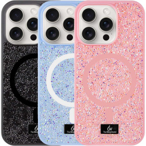 TPU чехол Bling World Rock Diamond with Magnetic Safe для Apple iPhone 13 Pro Max (6.7")