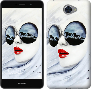

Чохол Дівчина аквареллю на Huawei Y7 2017 538783