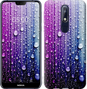 

Чехол Капли воды для Nokia 7.1 688433