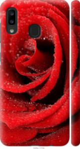 Чехол Красная роза для Samsung Galaxy A20e A202F