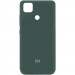 Чехол Silicone Cover My Color Full Protective (A) для Xiaomi Redmi 9C (Зеленый / Pine green)