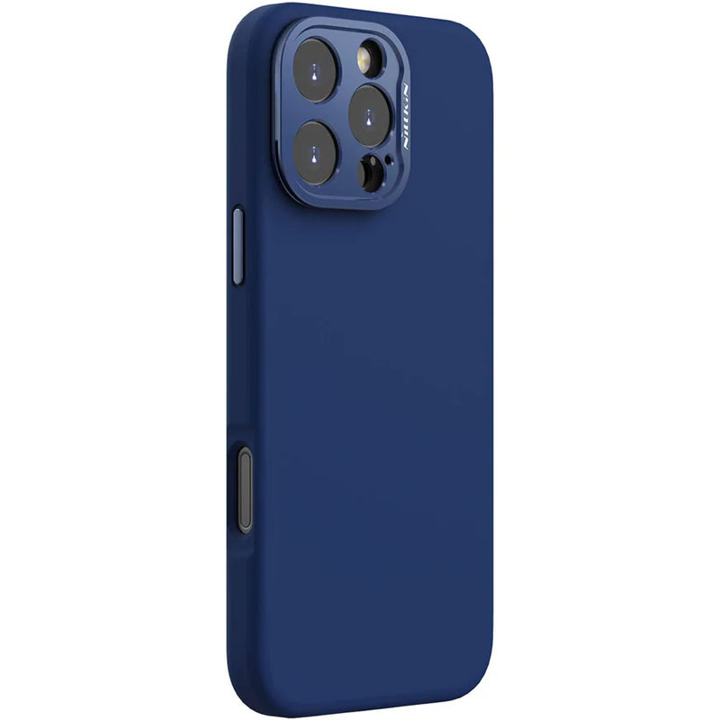 Фото Чехол Silicone Nillkin LensWing Prop Magnetic для Apple iPhone 16 Pro (6.3") (Синий / Blue) в магазине vchehle.ua