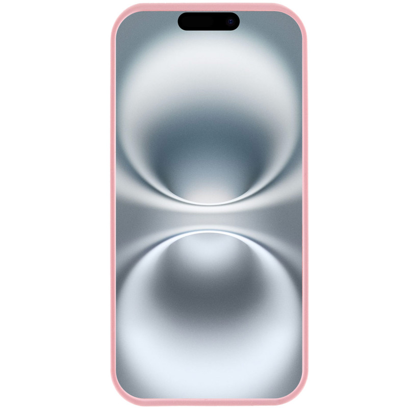 Фото Чохол Silicone Case Full Camera Protective (AA) на Apple iPhone 16e (6.1") (Рожевий / Light pink) на vchehle.ua