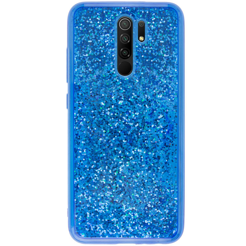 

TPU+PC чохол Sparkle (glitter) на Xiaomi Redmi 9 (Синій) 911255