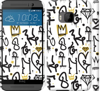 

Чехол Graffiti art для HTC One M9 745166