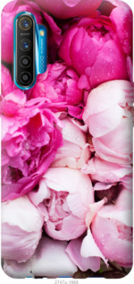 Чехол Розовые пионы для Realme XT