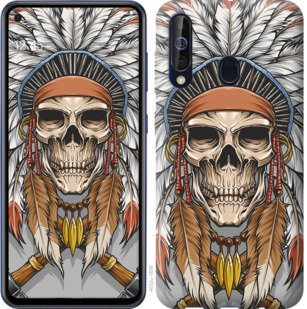 

Чехол Череп индейца для Samsung Galaxy A60 2019 A606F 741912