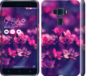 

Чехол Пурпурные цветы для Asus Zenfone 3 ZE520KL 176776