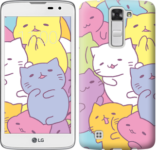 

Чехол Котики для LG K8 K350E 565582