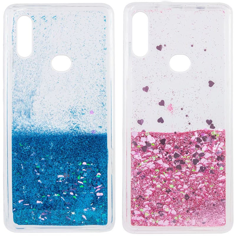 TPU чехол Liquid hearts для Samsung Galaxy A10s